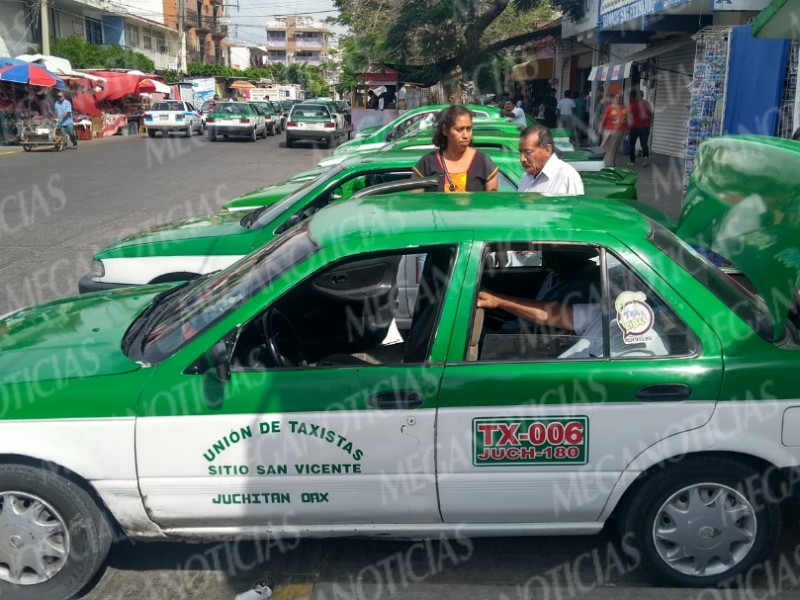 Taxistas de Juchitán advierten protestas
