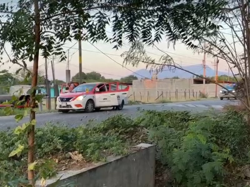 Taxistas de Tehuantepec protestan en la Fiscalía