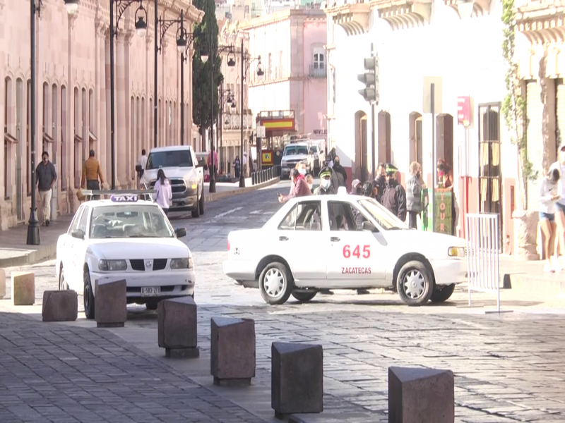 Taxistas en contra de programa 