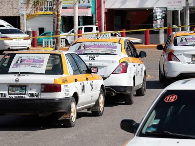 Taxistas al quite por la seguridad