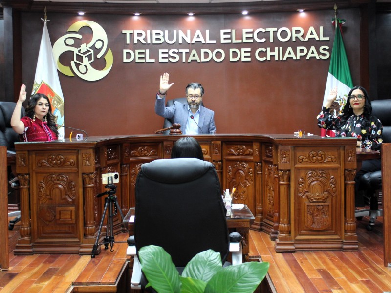 TEECH anula elección en Capitan Luis Angel Vidal