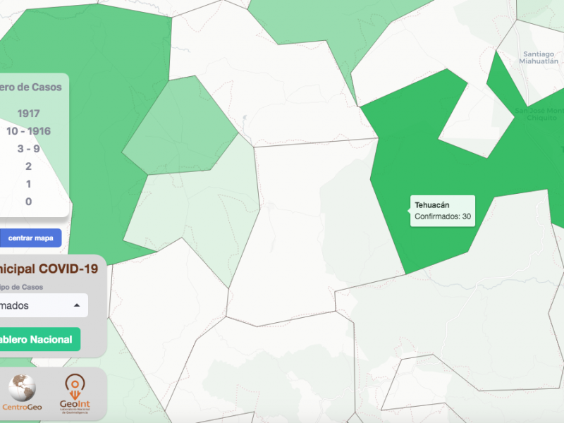 Tehuacán, sin mapeo para ubicar casos de Covid-19