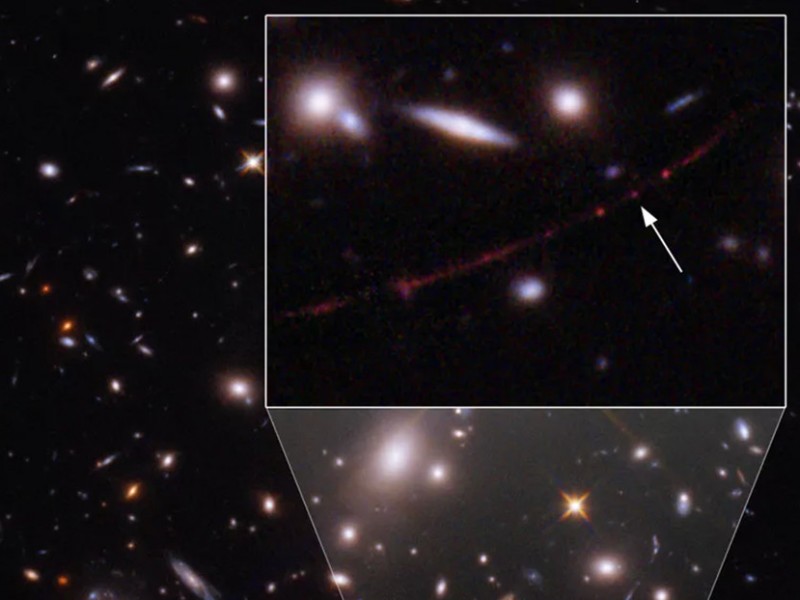 Telescopio Hubble descubre Earendel, estrella más antigua hasta el momento