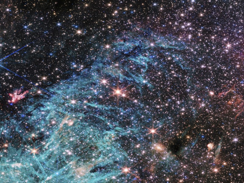 Telescopio James Webb revela nuevas características de la Vía Láctea