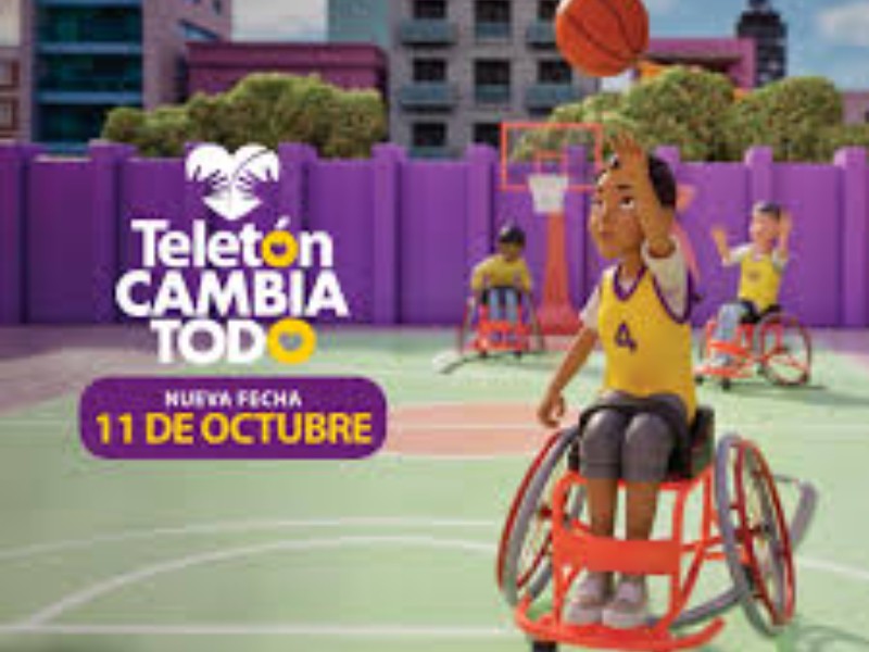 Teletón fija meta de 420 mdp; evento será el 11 de octubre