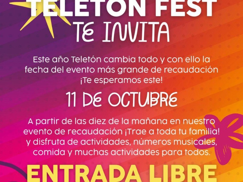 TeletonFest 2025 llega a Querétaro con música, comida y causa solidaria