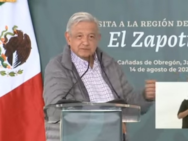 Temacapulín no se inundará: AMLO