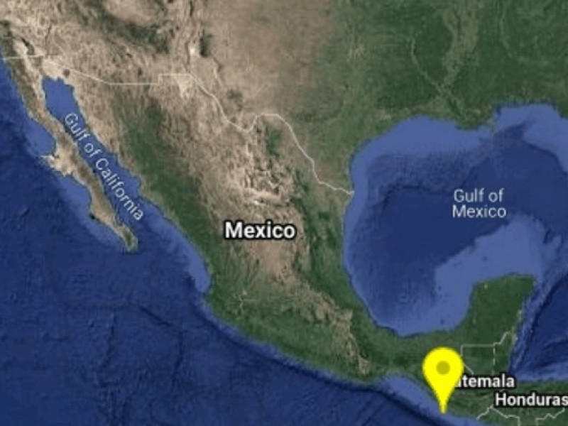 Temblor en Tapachula, 4.1 la magnitud