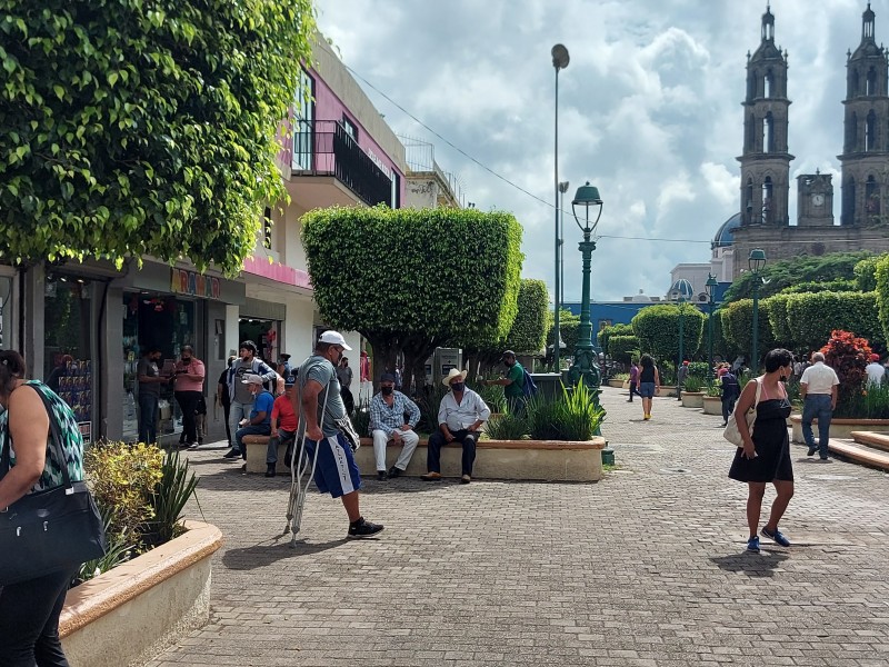 Temen comerciantes del Centro Histórico recaída económica por desacato social