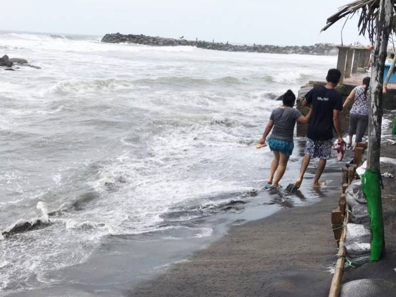 Temperatura en playas chiapanecas por arriba de 31 grados centígrados