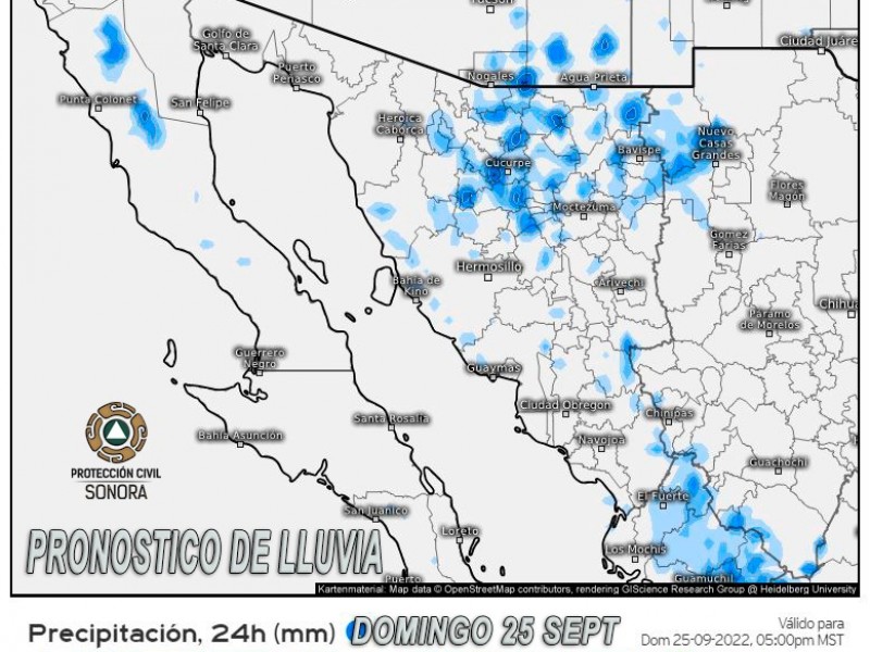 Temperatura podría llegar a 41° centígrados