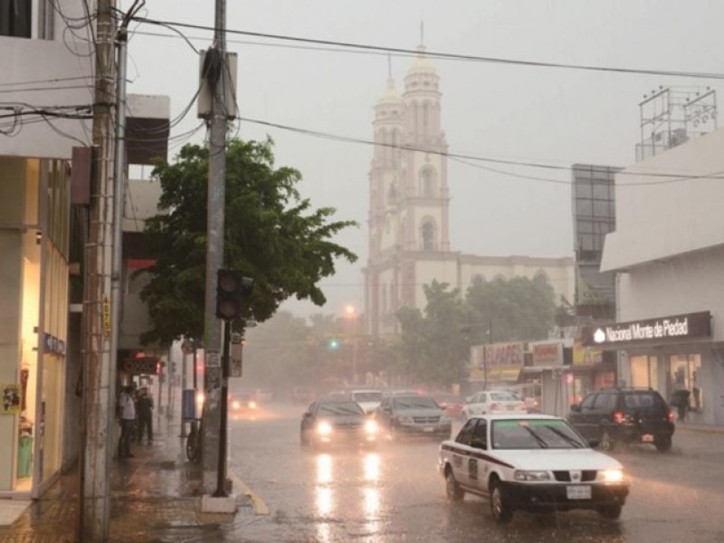 Temperaturas altas y lluvias moderadas para Sinaloa