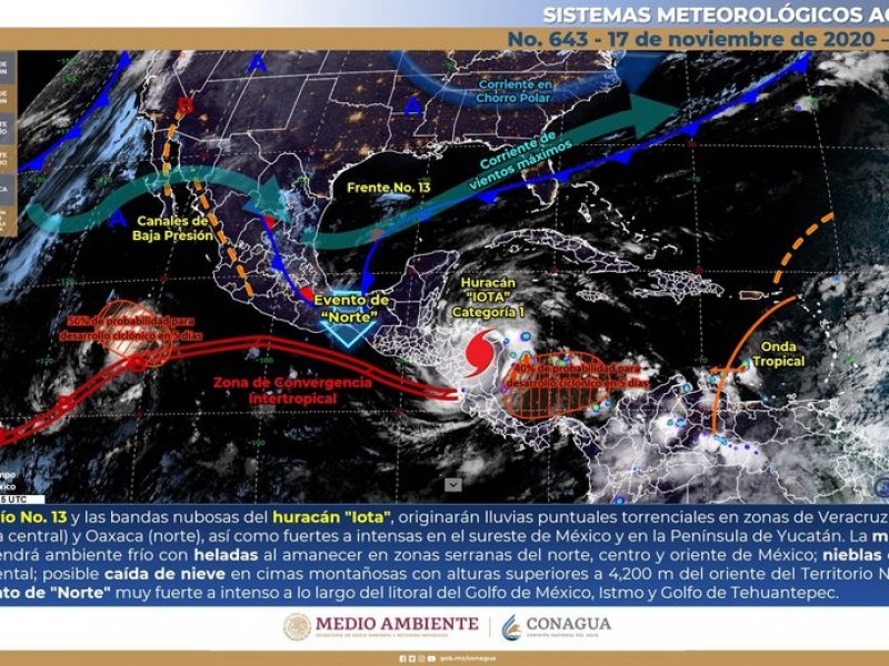 Temperaturas entre 30 y 39 centígrados sin lluvias, pronóstico hoy