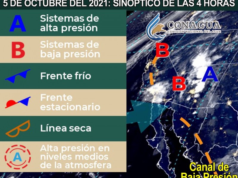 Temperaturas extremas de 10 a 40 grados en Sonora