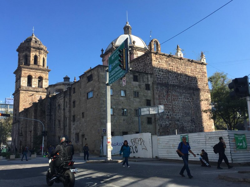 Templo de San Francisco en riesgo de colapso