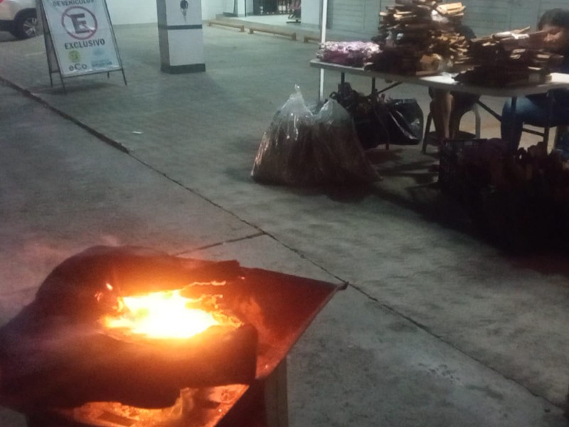 Temporada de hachones, una tradición que da luz a La Piedad