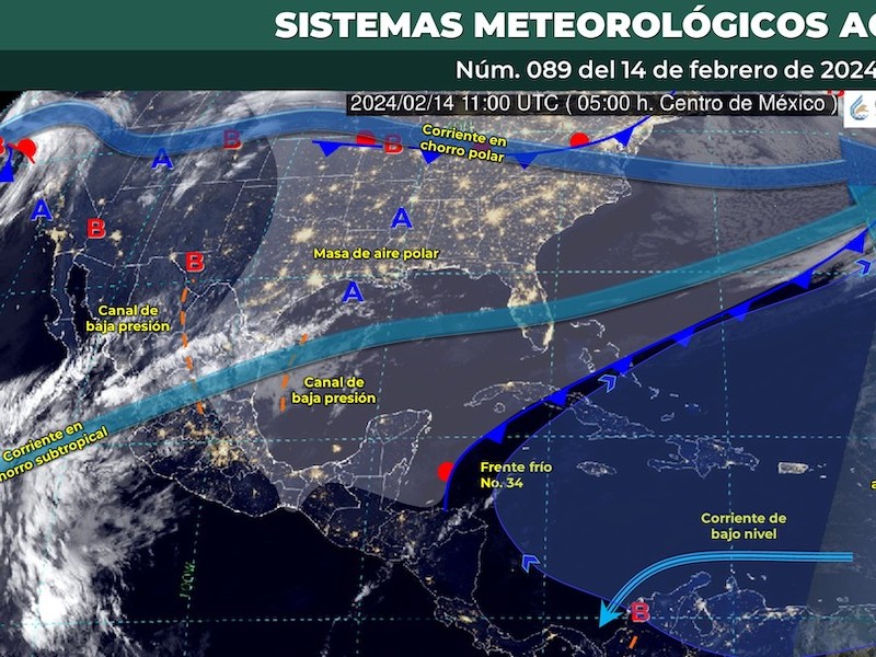 Tendremos cielo mayormente nublado en el valle de Toluca