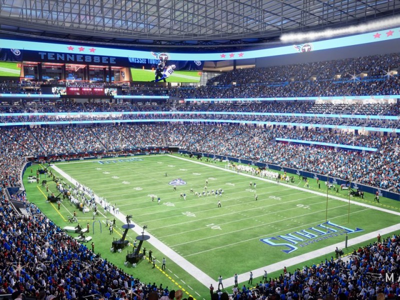 Tennessee tendrá el segundo estadio más caro de la NFL