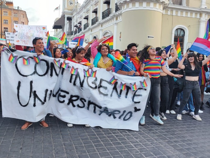 Tepic celebra la marcha de Orgullo LGBT+