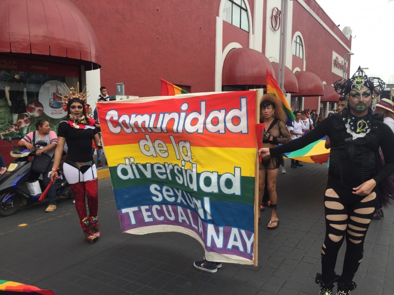 Tepic celebra la Marcha de Orgullo LGBT