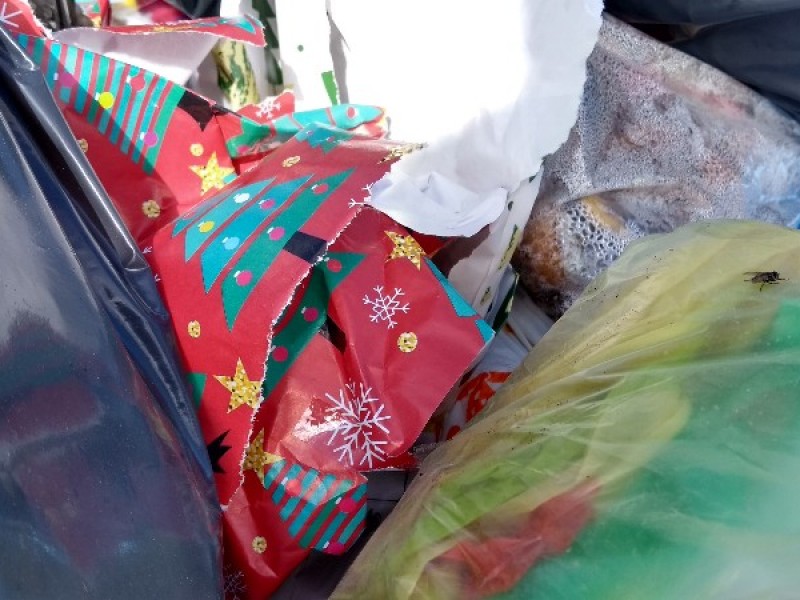Tepicenses generan 30% más basura por fiestas navideñas