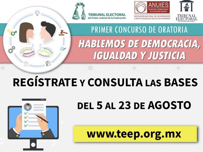 TEPJF Invita a participar en concurso de oratoria