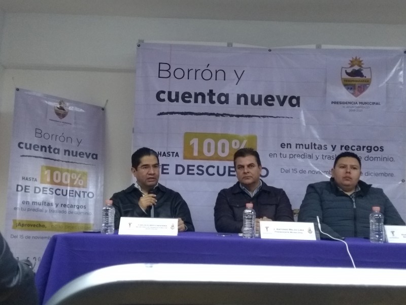 Tequisquiapan presenta Borrón y Cuenta Nueva