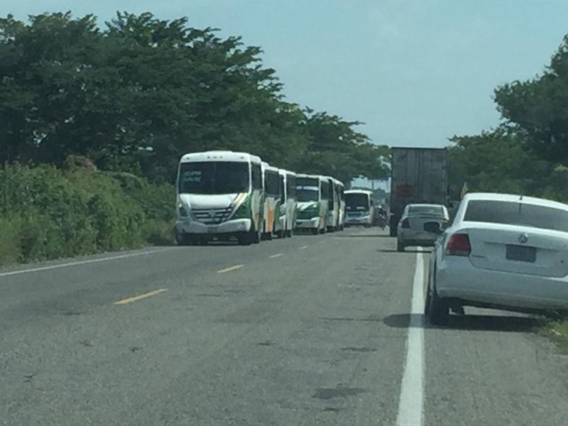 Tercer día bloqueos en Juchitán de Zaragoza