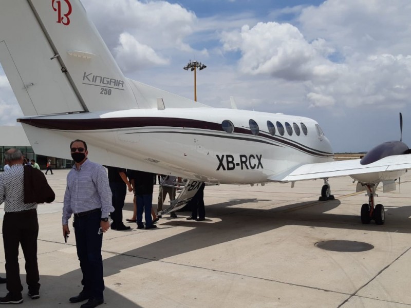 Tercer vuelo con yuduro de plata dejó lluvias en Sonora