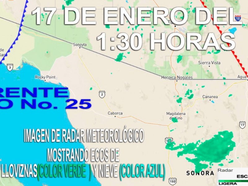 Ingresa a Sonora frente frío #25