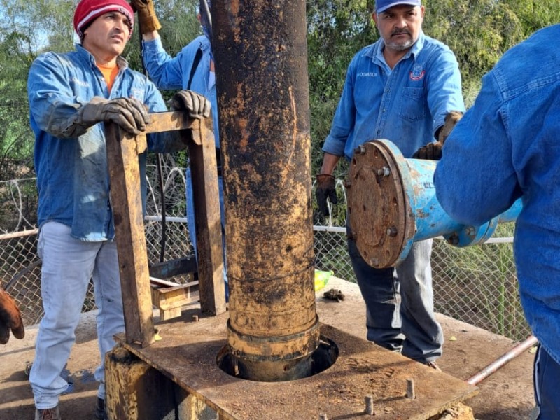 Termina reparación del pozo Valle Buey 3 en Navojoa