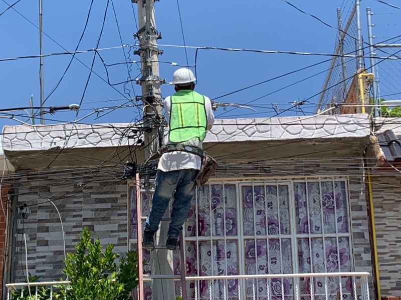 Terminan desmantelamiento de cable coaxial en Las Américas.