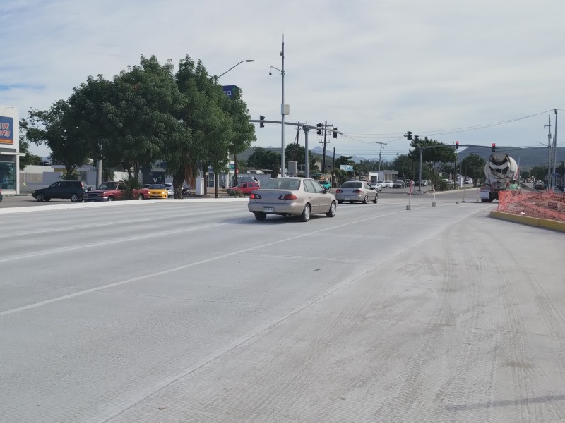 Terminan trabajos de pavimentación, abren Pino Pallas.