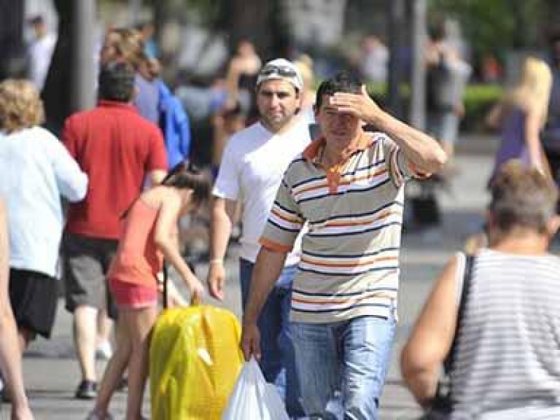 Termómetro para arriba luego de ligero descenso