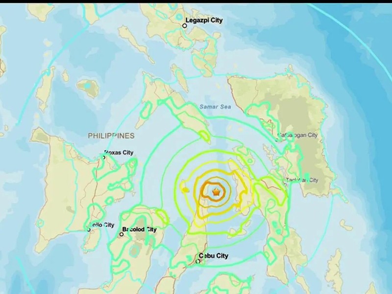 Terremoto de 6.9 sacude Filipinas; alertan por posible tsunami