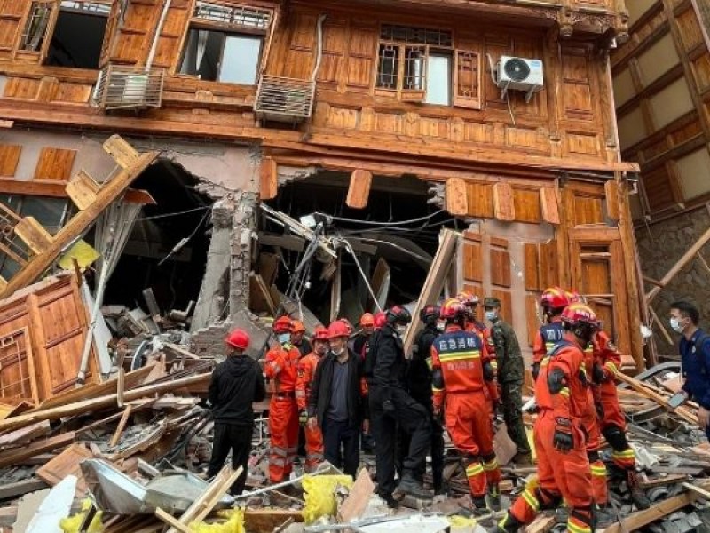 Terremoto en China deja al menos 46 muertos