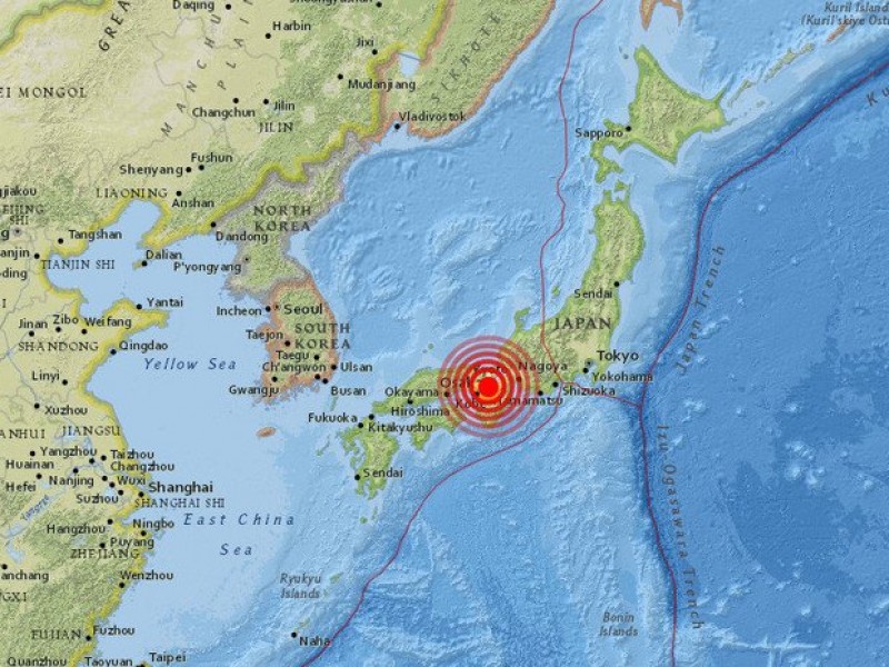 Terremoto en Japón deja al menos 3 muertos