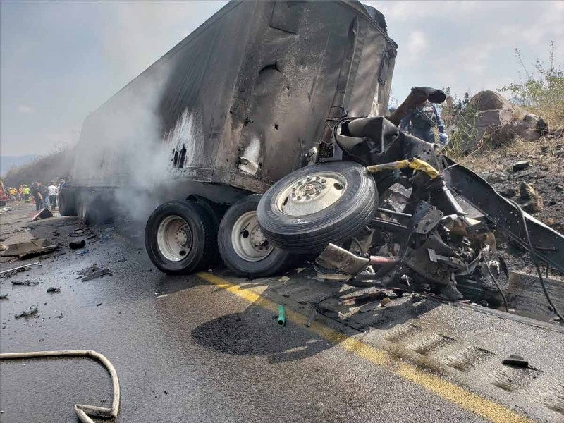 Terrible accidente en la Puebla-Veracruz