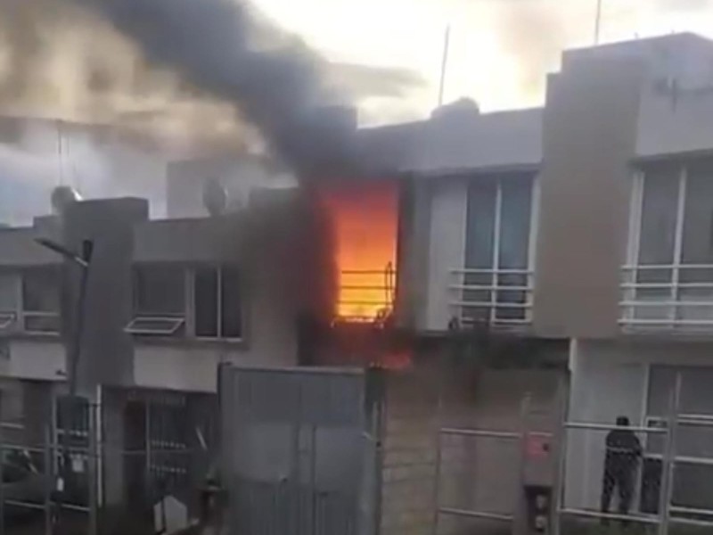Terrible incendio termina con 2 vidas en la colonia Nueva Alemania