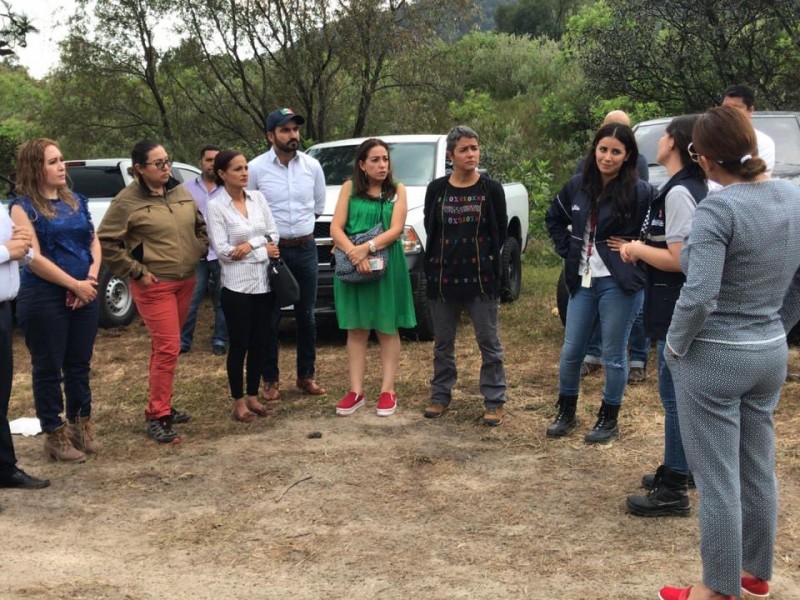 Testifica FUNDEJ trabajos en fosas de La Primavera