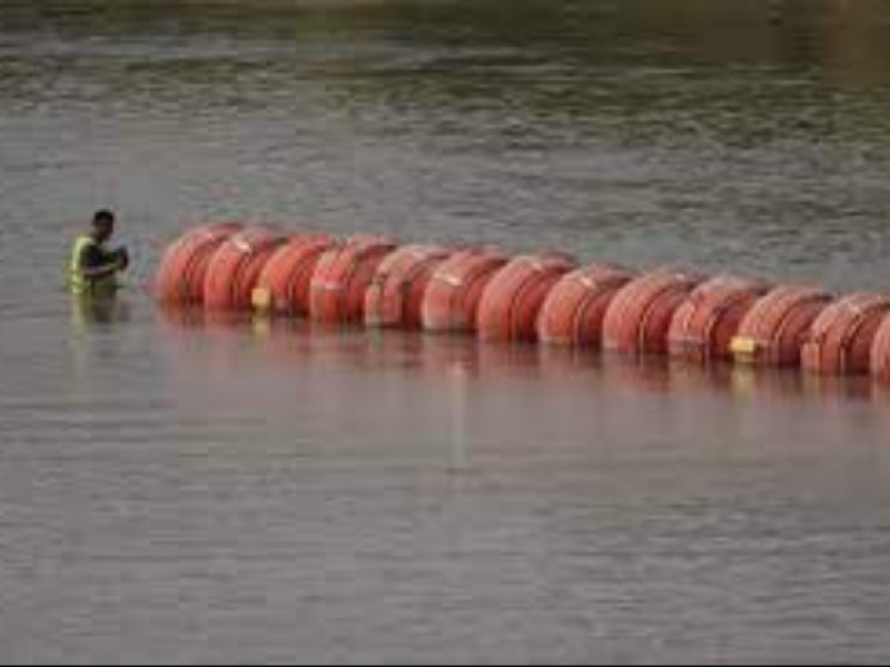 Texas debe retirar boyas instaladas en el Río Bravo