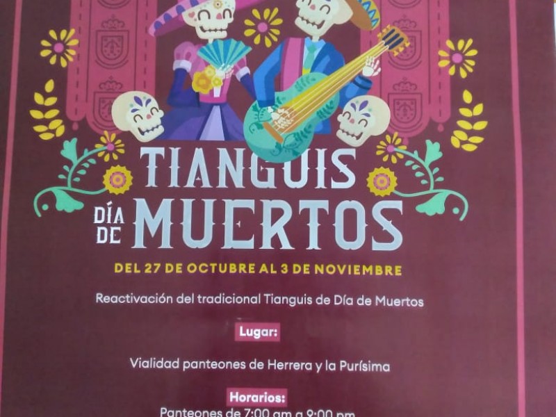 Tianguis del día de muertos impulsará el comercio local