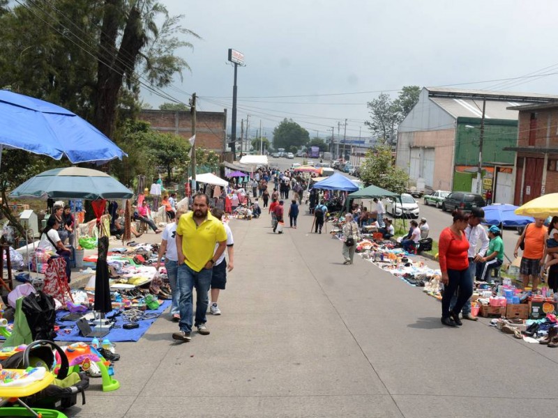 Tianguistas no podrán instalarse en Xalapa