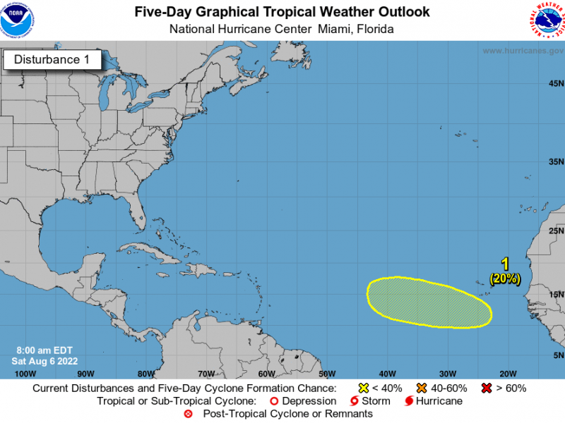 Tiempo inestable en Veracruz por  vaguada y onda tropical