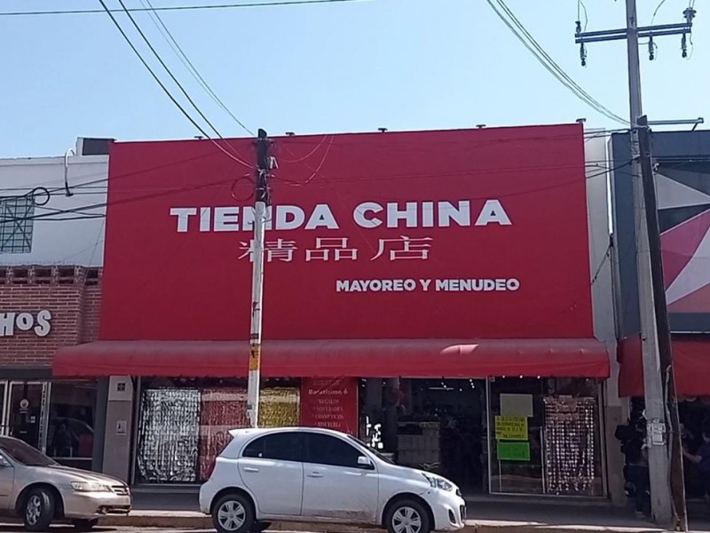 Tiendas Chinas; la competencia del mercado local