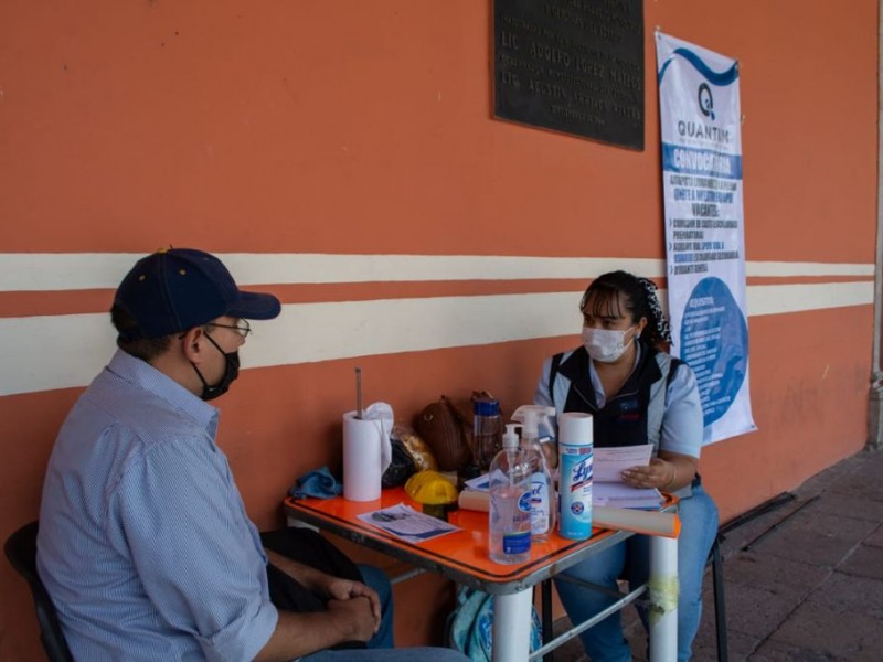 Tiene bolsa de trabajo 120 vacantes disponibles