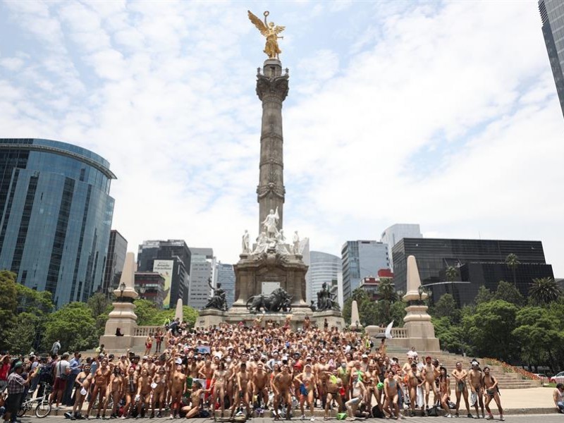 Tiene CDMX su primer “Día al Desnudo”