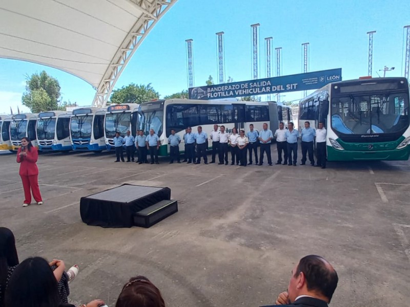 Tiene el transporte publico de León 19 unidades nuevas