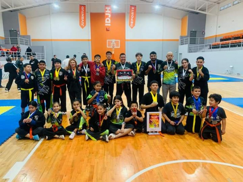 Tiene Empalme destacada participación en torneo estatal de artes marciales;