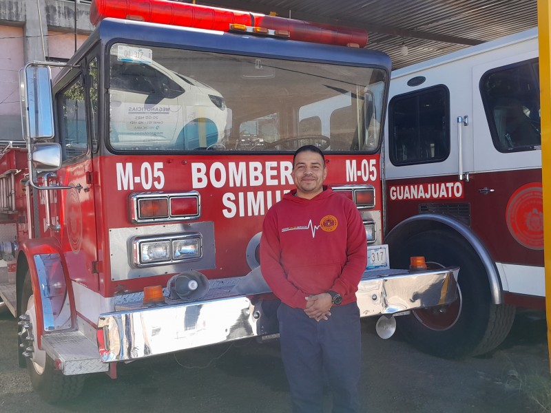 Tiene Guanajuato, unidades vintage en Bomberos Sur